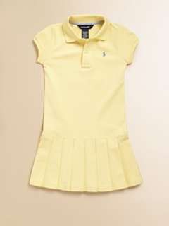 Ralph Lauren   Toddlers & Little Girls Pleated Polo Dress