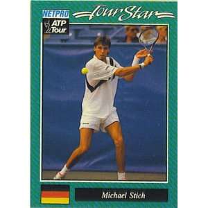 Netpro Michael Stich Prototype Card 1992  Sports 