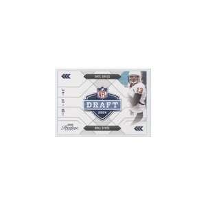   2009 Playoff Prestige NFL Draft #20   Nate Davis Sports Collectibles