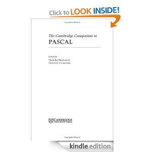   Companions to Philosophy) Nicholas Hammond  Kindle Store