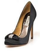 Badgley Mischka Opel Pumps with Embellished Bow