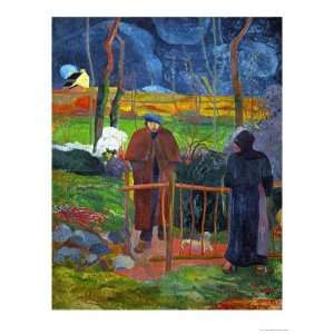  Gauguin, Self Portrait, Hommage a Courbet Giclee Poster Print by Paul
