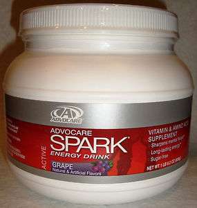 Advocare Spark Energy Drink Canister **7 Flavors   You Choose** Fast 