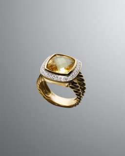 11mm Champagne Citrine Albion Ring