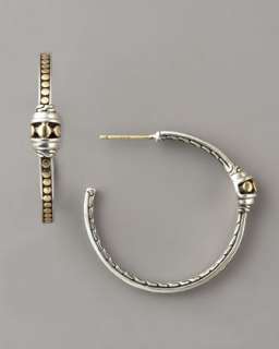 Modern Hoop Earrings  