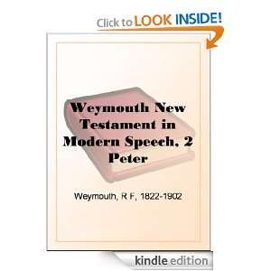  Speech, 2 Peter Richard Francis Weymouth  Kindle Store