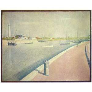  The channel of Gravelines Petit Fort Philippe by Seurat 