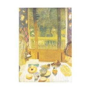  Breakfast Room, 1930 by Pierre Bonnard. Size 8.25 X 11.50 