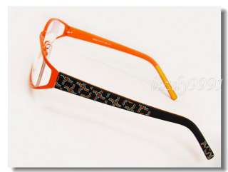 Orange Metall&Kunststoff Eyeglasses Frame D9500B NEU  