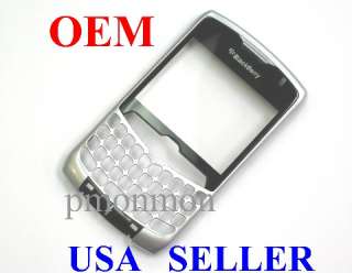 Blackberry 8330 CURVE OEM Silver FACEPLATE HOUSING CDMA  