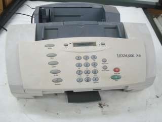 Lexmark 4400 001 X63 Color Inkjet Printer Fax Machine  