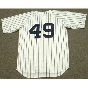RON GUIDRY New York Yankees 1978 Majestic Cooperstown Throwback Home 