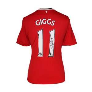Ryan Giggs Signed Manchester United Jersey