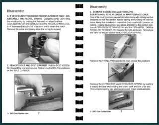 magazine handguard gas tube driving rod spring handguard ferrule stock 