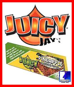 JUICY JAYS PINEAPPLE 1.25 Jays FLAVORED ROLLING PAPERS  