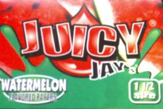 JUICY JAYS WATERMELON 1.5 Jays FLAVORED ROLLING PAPERS  
