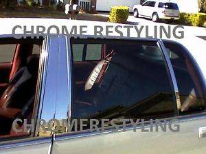 CADILLAC FLEETWOOD CHROME PILLAR POSTS (6PCS)  