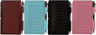 Wellspring Flip Note Notepad Books; Croc Style in Multiple Colors 