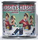 hershey s baking chocolate old time tin candle expedited shipping