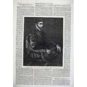  Fine Art 1866 Sir Thomas Gresham Antonio More Portrait 