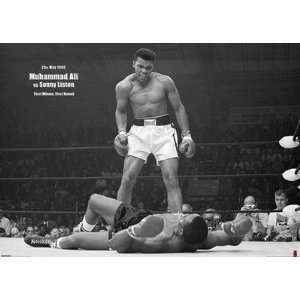 Muhammad Ali   1965 1st Round Knockout Against Sonny Liston MUSEUM 