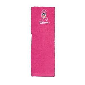 Wilson Pink NFL BCA Football Field Towel  