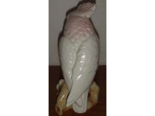 Large Royal Dux Cockatoo Parrot 348 69 Figurine  