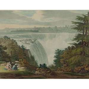  Vintage Landscape Poster   Niagara Falls. To Thomas Dixon 