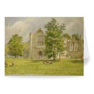 Bolton Abbey, 1988 (w/c) by Tim Scott Bolton   Greeting Card (Pack of 