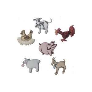  Farm Animals   Buttons Arts, Crafts & Sewing