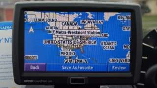 Garmin StreetPilot 7200 +2011 US Canada Mexico Map Card + Friction 