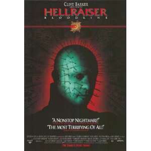  Hellraiser 4 Bloodline (1995) 27 x 40 Movie Poster Style 