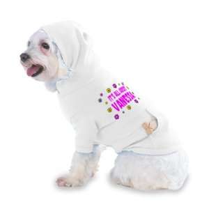 Its All About Vanessa Hooded (Hoody) T Shirt with pocket for your Dog 