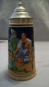 Marzi & Remy German Beer Stein Country Scene  