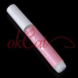 10 X 2g Pink Nail Glue False Tips Acrylic for Nail Art  