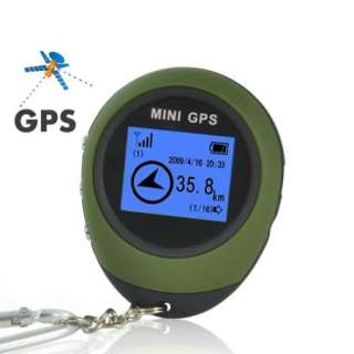 Mini GPS Receiver Tracker + Location Finder Keychain  