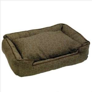   Cotton Lounge Dog Bed in Eco Bubbles Size 48 x 40 