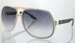 NEW Gucci GG 1622/S OVE/LF White/ Black Sunglasses  
