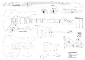 Guitar Plans Fender® American Deluxe Stratocaster HSS  