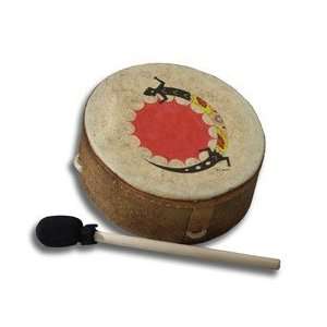  Remo 10 Inch Buffalo Drum (Sun Lizard Graphic) Musical 