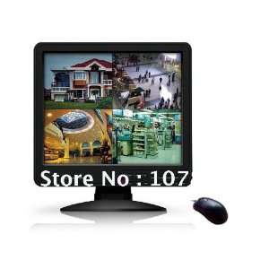  8 channel h.264 15 indash lcd monitor