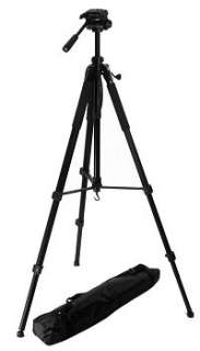 ALZO 75 3 Way Pan Head Tripod for Cameras & Camcorders  