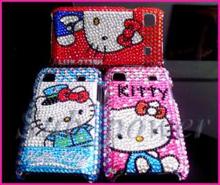 3X hello Kitty Bling Case Cover Samsung Galaxy S i9000  