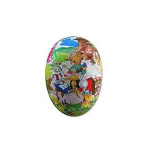   Papier Mache Bunnies Easter Egg Container ~ Germany