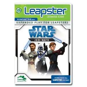    LeapFrog Leapster Learning Game Star Wars   Jedi Math Toys & Games