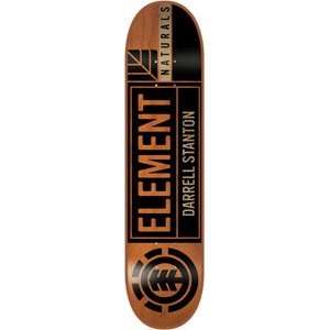  Element Stanton Hexachrome Skateboard Deck   7.87 