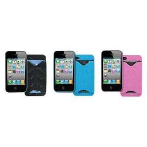  EMPIRE Apple iPhone 4 / 4S 3 Pack of Stealth Covers with 