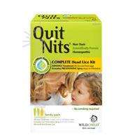 Hylands Wild Child Quit Nits Head Lice Kit Homeopathic  