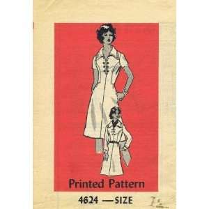  Anne Adams 4624 Mail Order Sewing Pattern Dress Sleeve 