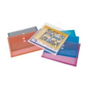   CLEAR 8.5 IN. X 11 IN. SIDE LOAD POLY ENVELOPE Arts, Crafts & Sewing